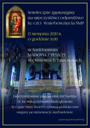 Odpust w Sanktuarium Madonny z Puszczy w Ostrowach Tuszowskich