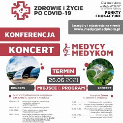 Konferencja „Zdrowie i życie po COVID-19” oraz koncert „Medycy Medykom”
