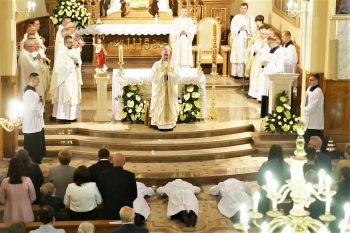 Święcenia diakonatu w parafii pw. Podwyższenia Krzyża Świętego w Rzeszowie